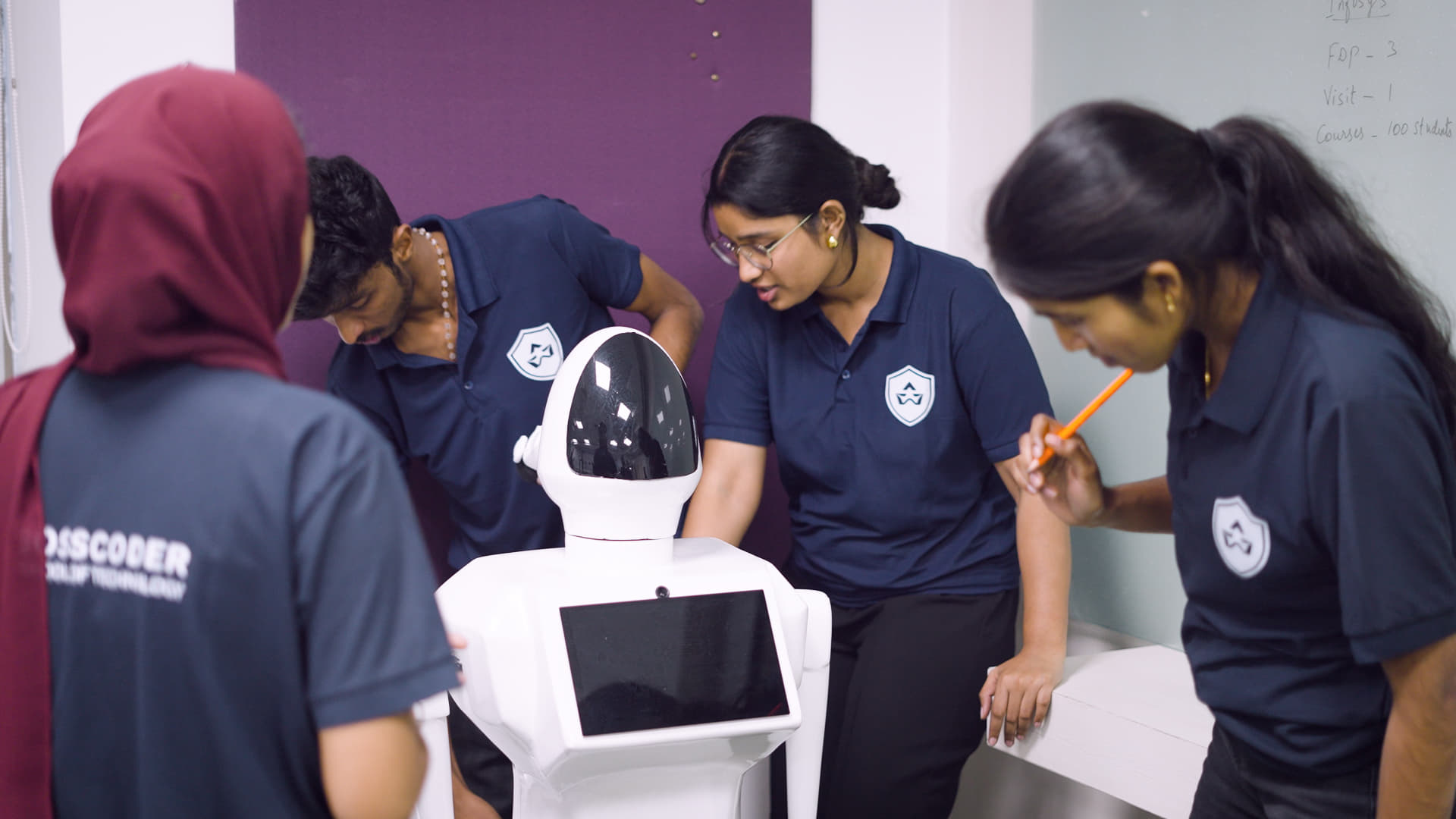 Bosscoder School of Technology Sttudent Close up photo 3